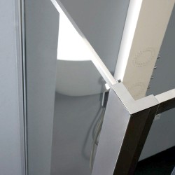 FREE - Box doccia con porta scorrevole e un lato fisso