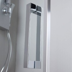 FREE - Box doccia con porta a battente e lato fisso