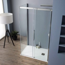 SPEED - Box doccia con porta scorrevole e lato fisso