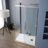 SPEED - Box doccia con porta scorrevole e lato fisso