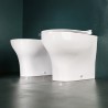 SOLI RIMLESS - BIDET MONOFORO CON TROPPOPIENO CM 50X36 INSTALLAZIONE FILOMURO