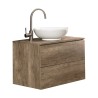 Mobile sospeso 100X46  con cassetti , per lavabo  in ceramica