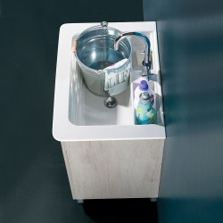 Mobile a terra 60X50 lavabo in ceramica - 2