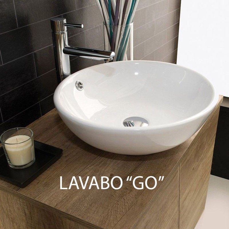 Lavabo d'appoggio serie GO - 1